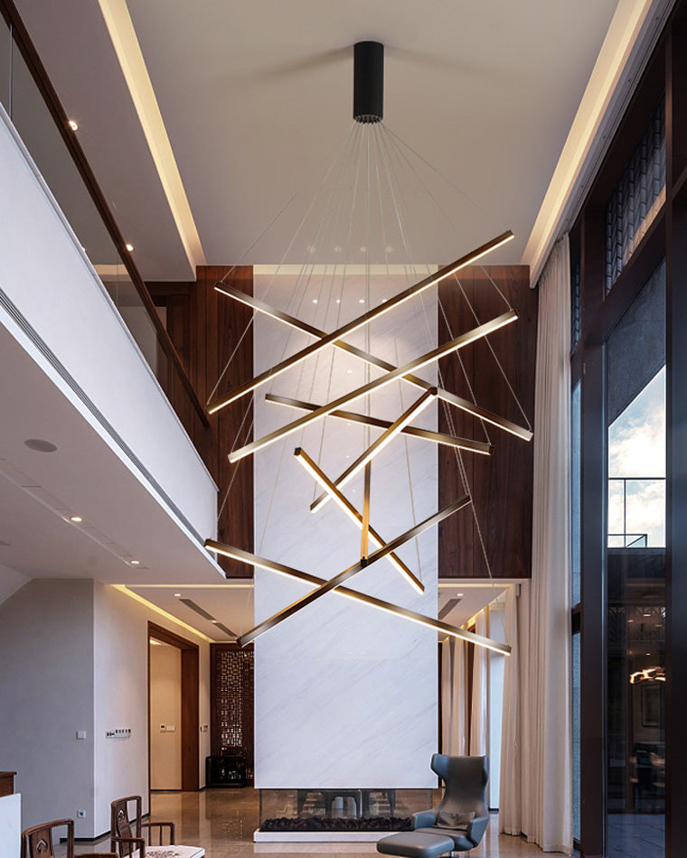Lustre LED - Fusion Linéaire