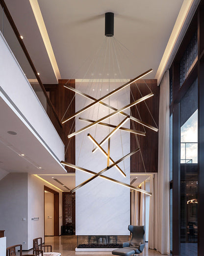 Lustre LED - Fusion Linéaire