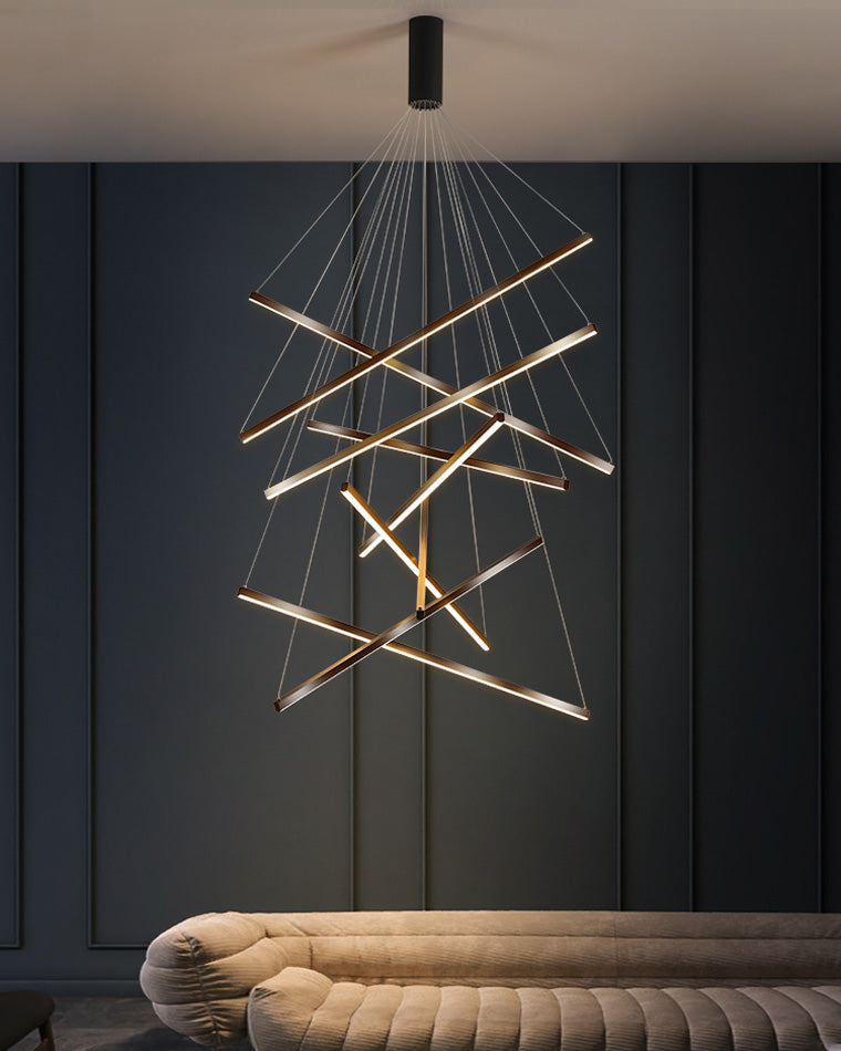 Lustre LED - Fusion Linéaire