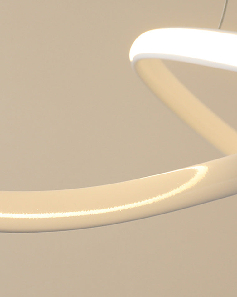 Infinity Ribbon Chandelier