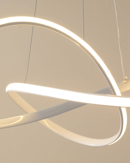 Infinity Ribbon Chandelier