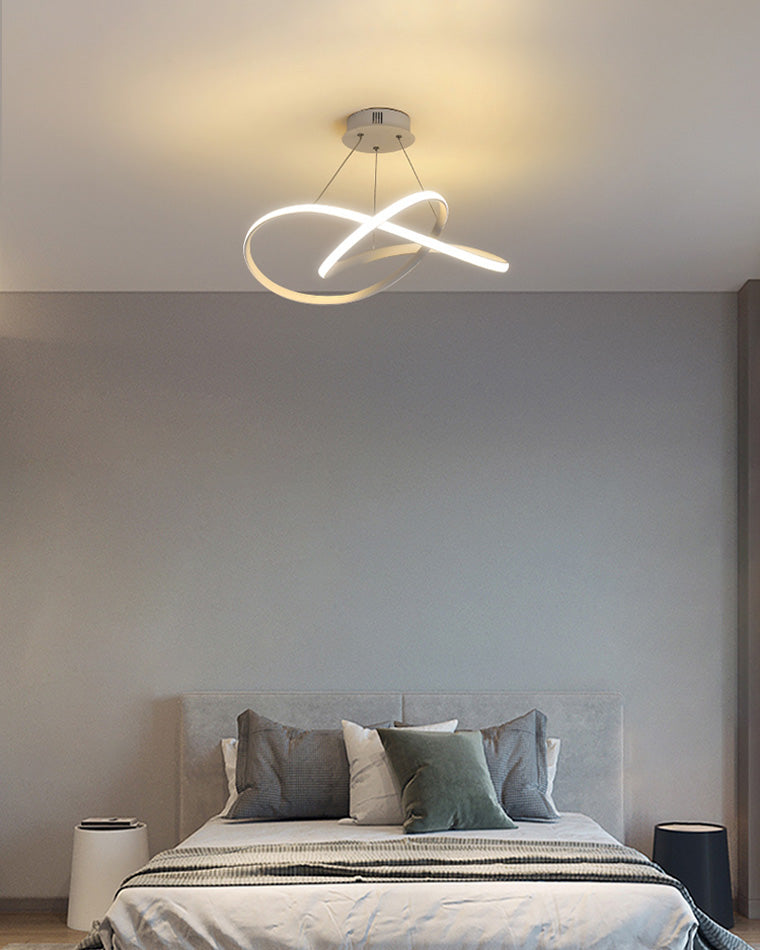 Infinity Ribbon Chandelier