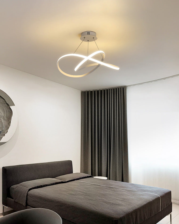 Infinity Ribbon Chandelier