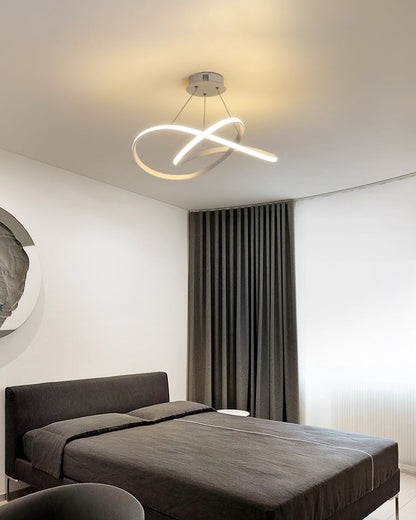 Infinity Ribbon Chandelier