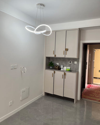 Infinity Ribbon Chandelier