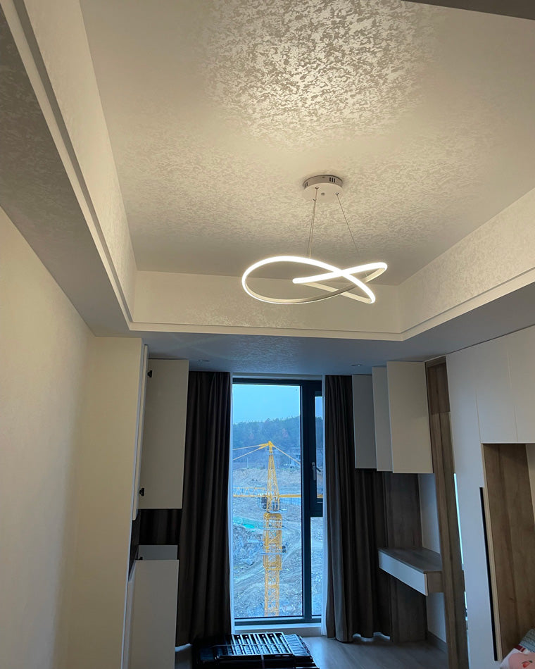 Infinity Ribbon Chandelier