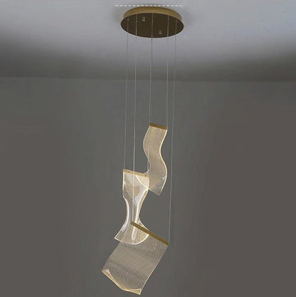 Brass Breeze Chandelier