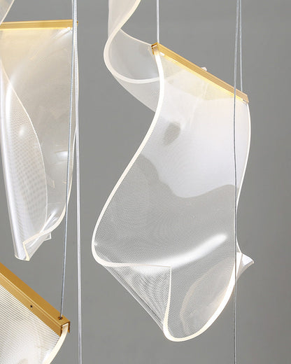 Brass Breeze Chandelier