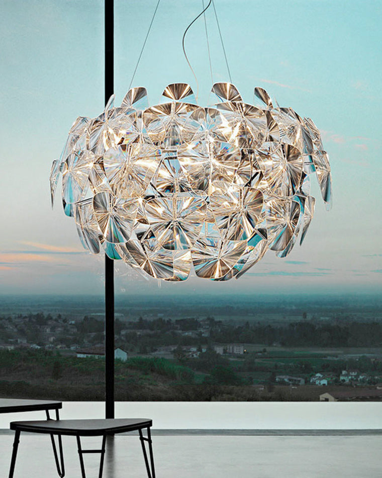 Brilliant Reflection Wall Chandelier
