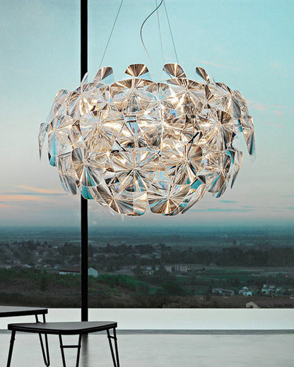 Brilliant Reflection Wall Chandelier