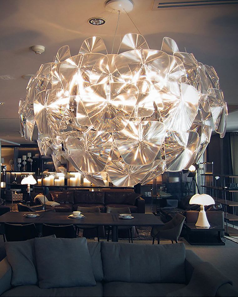 Brilliant Reflection Wall Chandelier