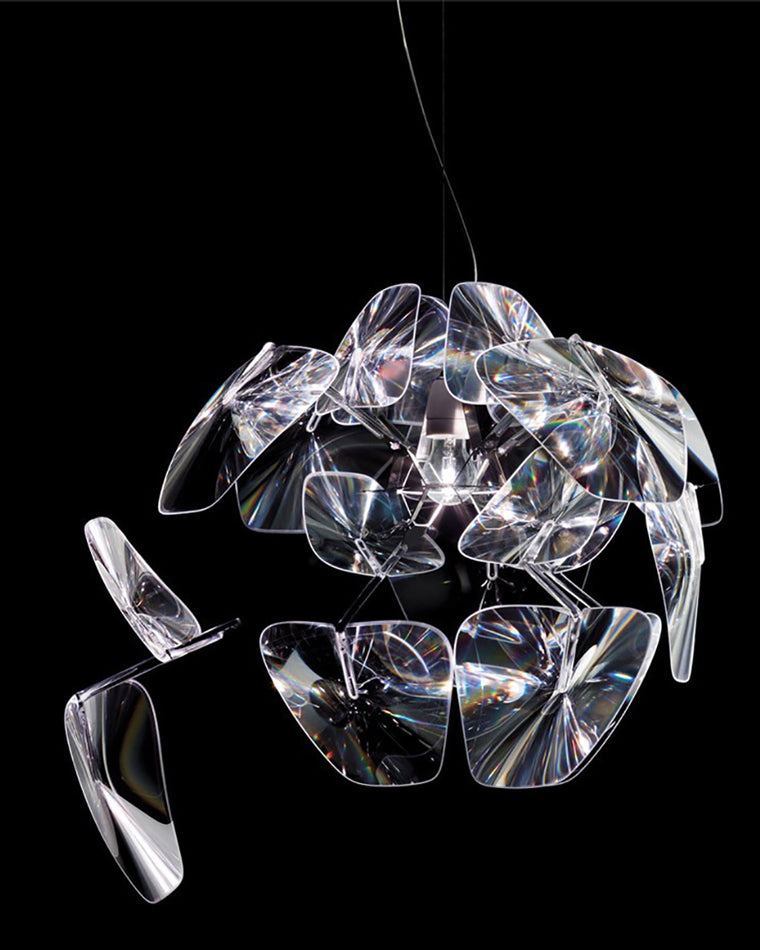 Brilliant Reflection Wall Chandelier