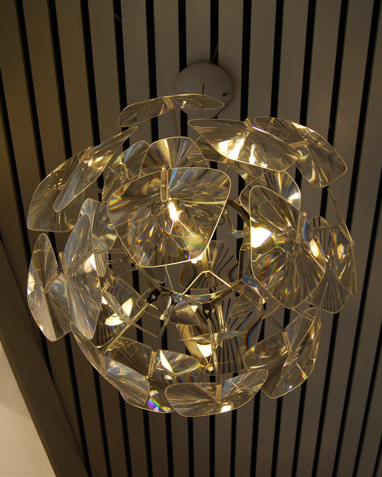 Brilliant Reflection Wall Chandelier