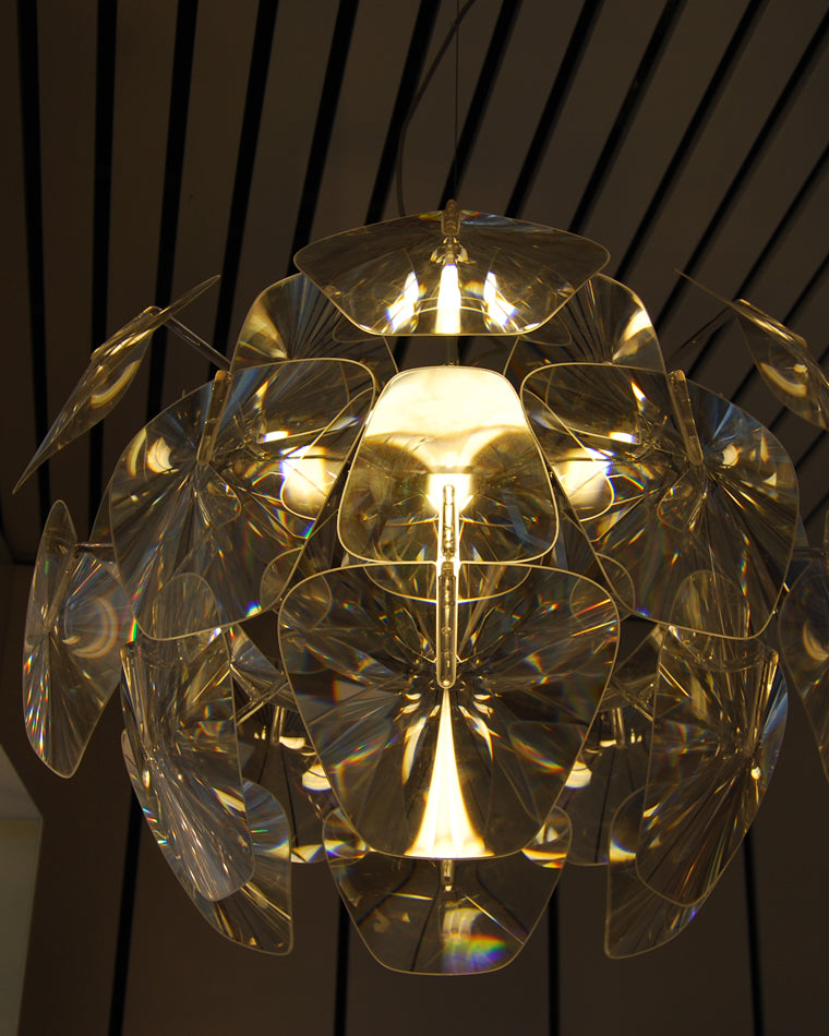 Brilliant Reflection Wall Chandelier