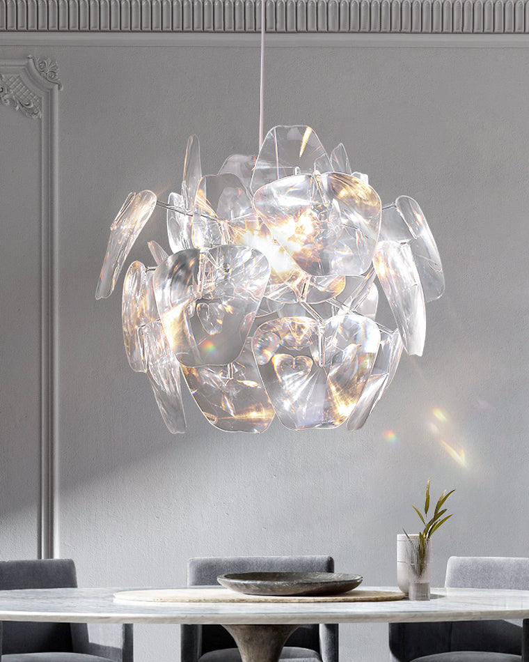 Brilliant Reflection Wall Chandelier