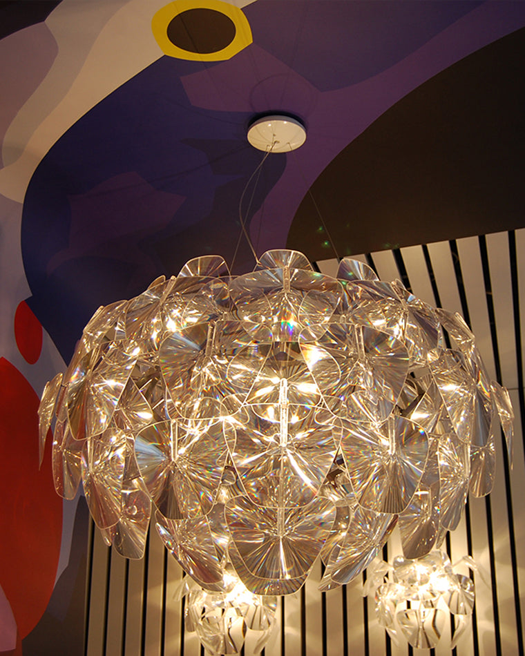 Brilliant Reflection Wall Chandelier