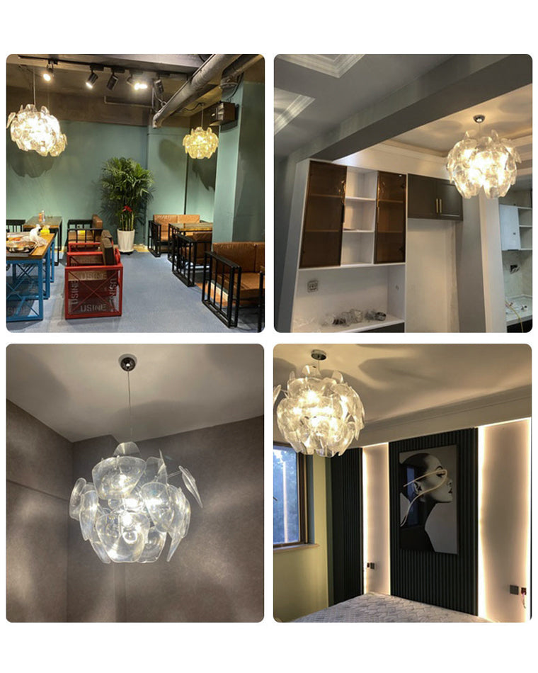 Brilliant Reflection Wall Chandelier