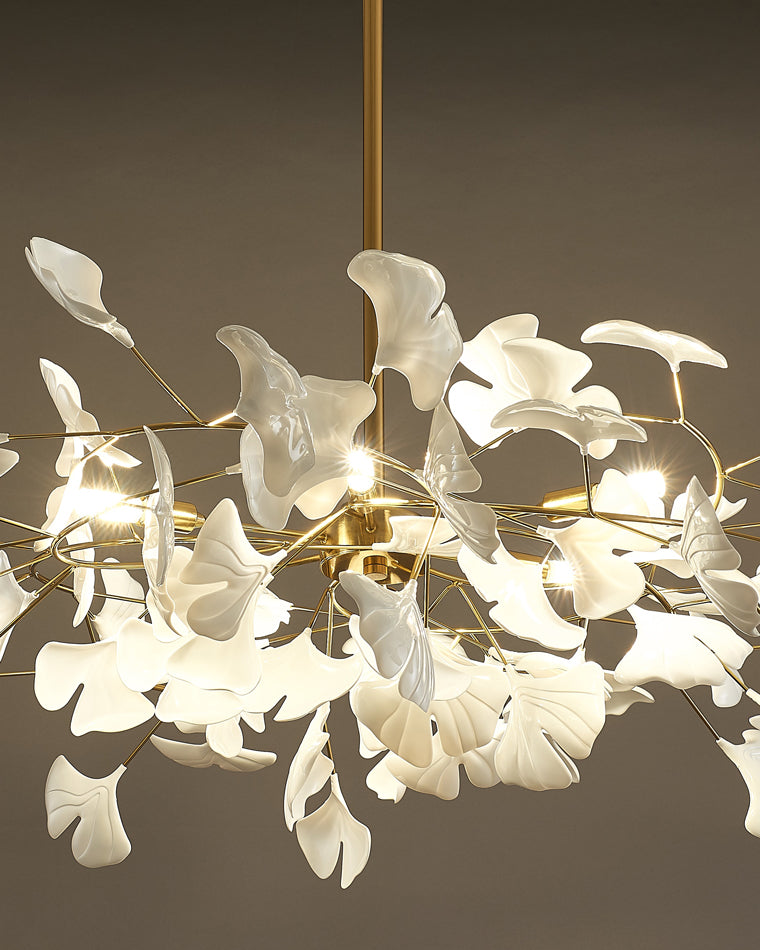 Lustre Feuilles - Élégance Gingko
