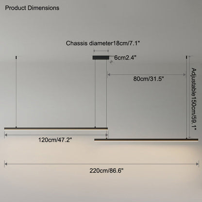 Linear Suspension - Luminous Purity