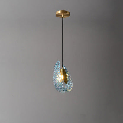 Peacock Artistic Glass Chandelier