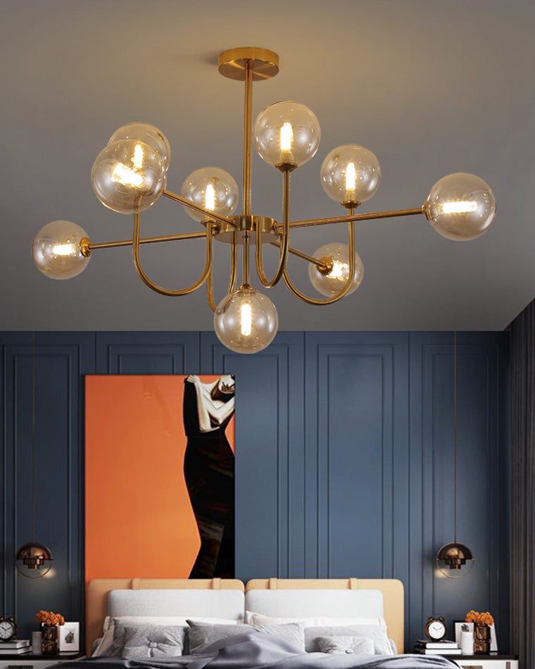 Moon Arm Chandelier