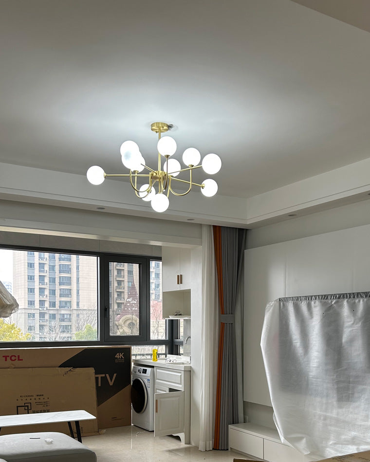 Moon Arm Chandelier