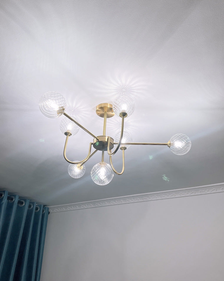 Moon Arm Chandelier