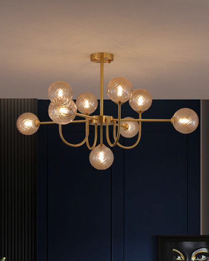 Moon Arm Chandelier