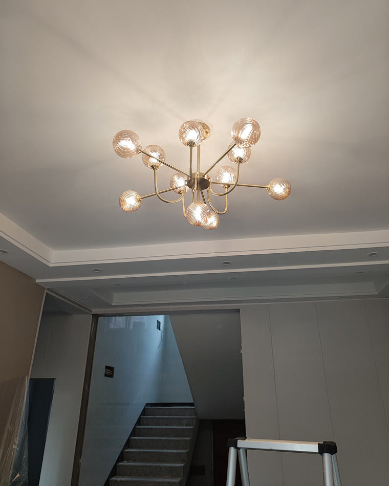 Moon Arm Chandelier