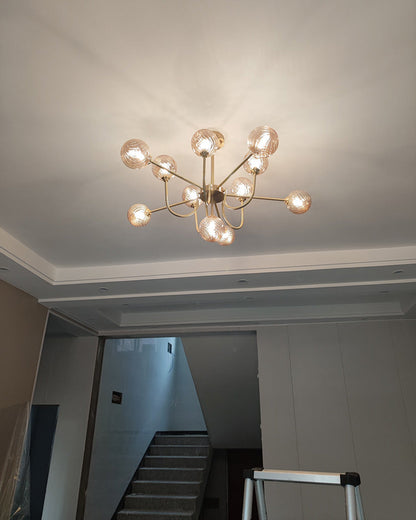 Moon Arm Chandelier