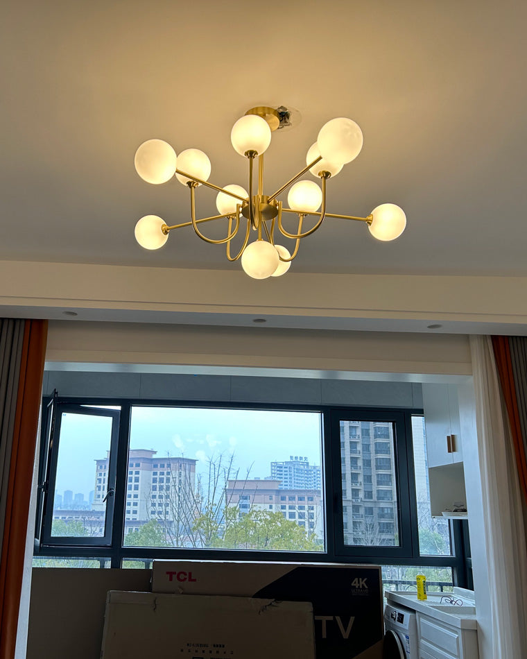 Moon Arm Chandelier