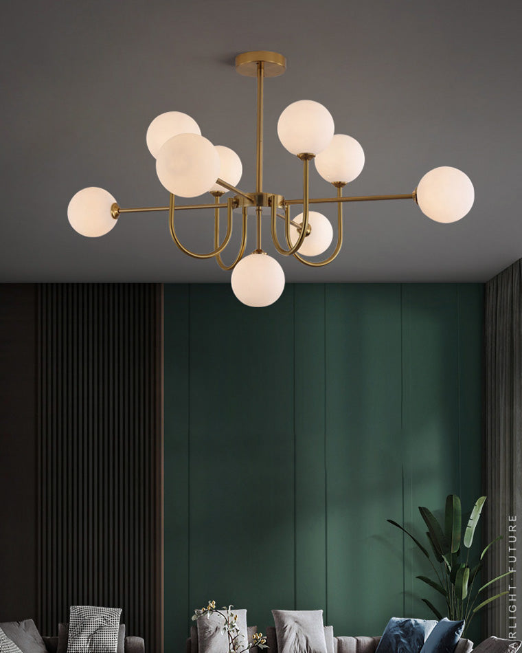 Moon Arm Chandelier