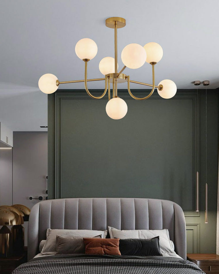 Moon Arm Chandelier