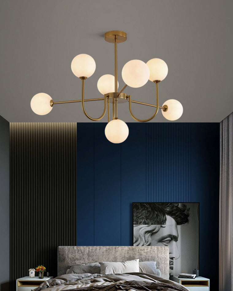 Moon Arm Chandelier