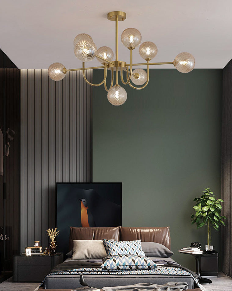 Moon Arm Chandelier