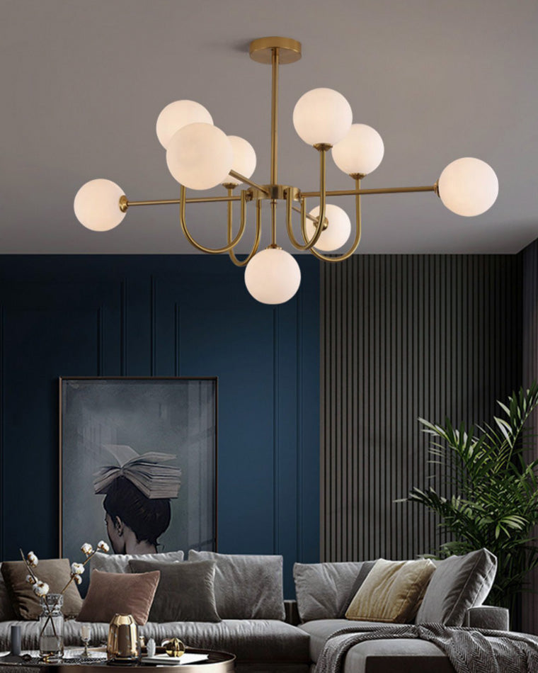 Moon Arm Chandelier