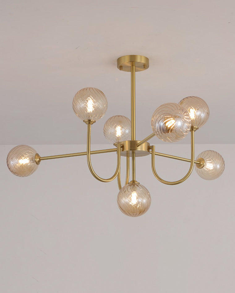 Moon Arm Chandelier