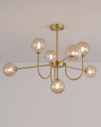 Moon Arm Chandelier