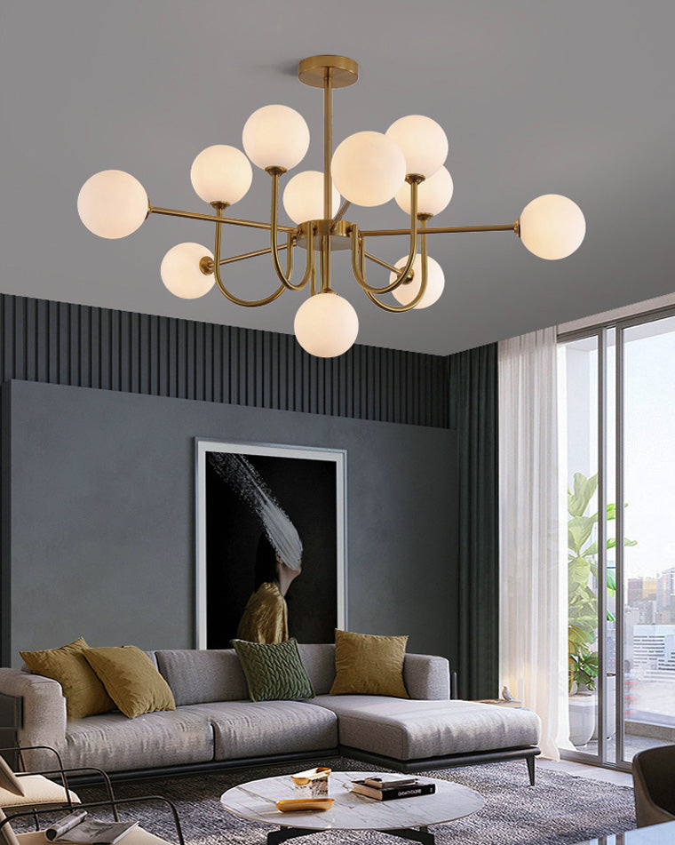 Moon Arm Chandelier
