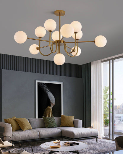 Moon Arm Chandelier