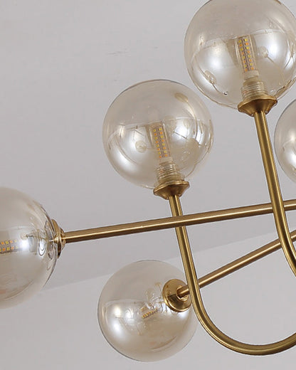 Moon Arm Chandelier