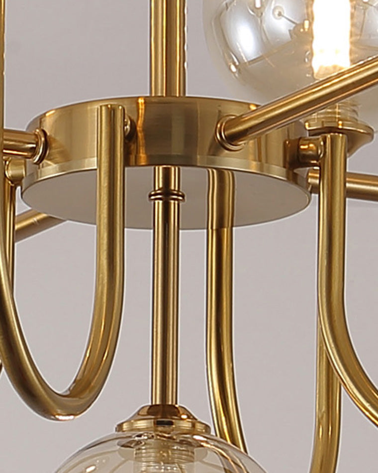Moon Arm Chandelier