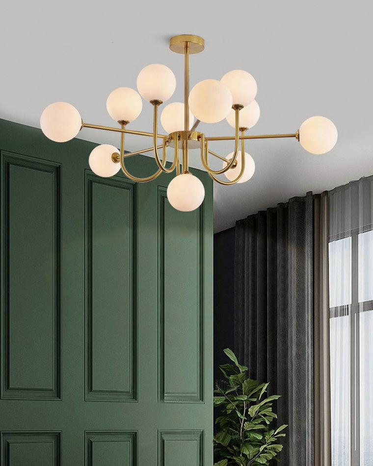 Moon Arm Chandelier