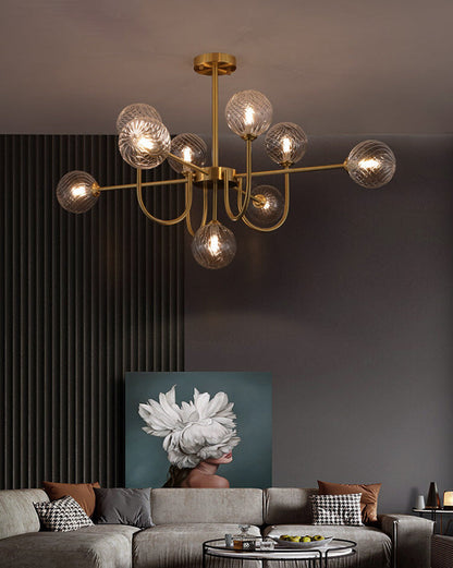 Moon Arm Chandelier