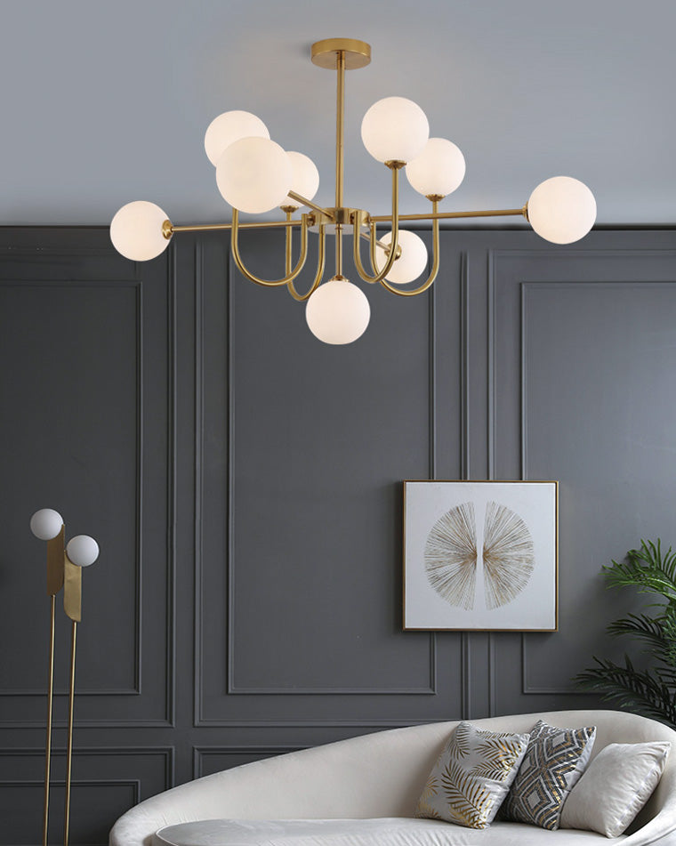 Moon Arm Chandelier
