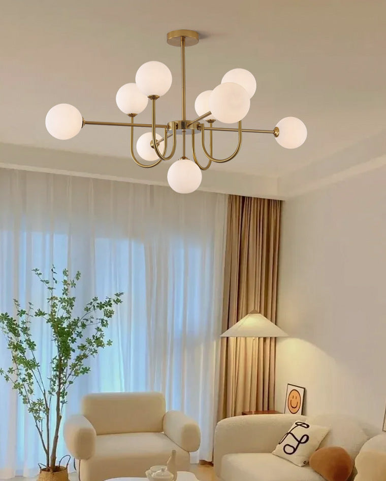 Moon Arm Chandelier