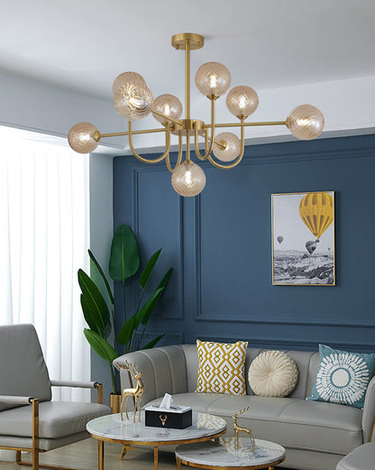 Moon Arm Chandelier