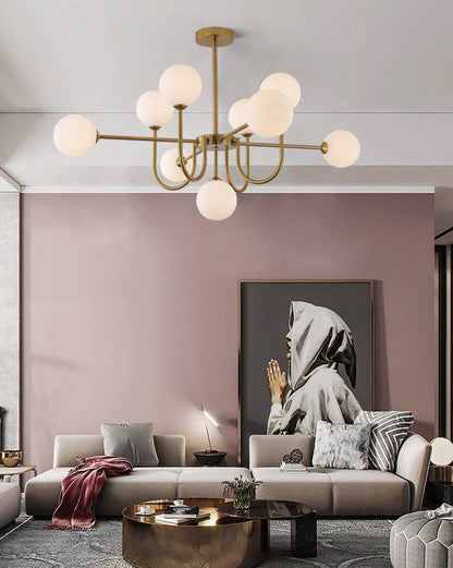Moon Arm Chandelier