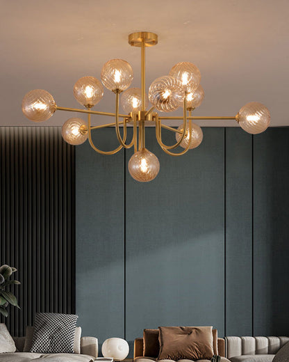 Moon Arm Chandelier