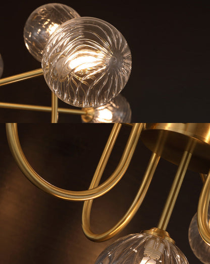 Moon Arm Chandelier